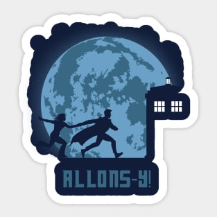 ALLONS-Y! Sticker